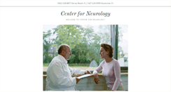 Desktop Screenshot of centerforneurology.us